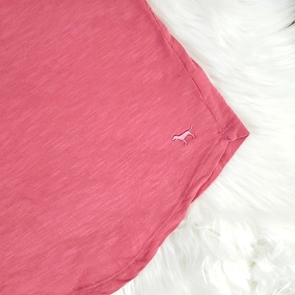 2016 Victoria's Secret PINK Dusty Pink Sleepwear Chunky Tank Top Womens Sz XS - Picture 3 of 13